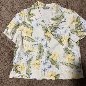 Vintage Tommy Bahama Silk Button Down